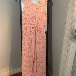 Trixxi Pink Floral Kids One Piece Bodysuit